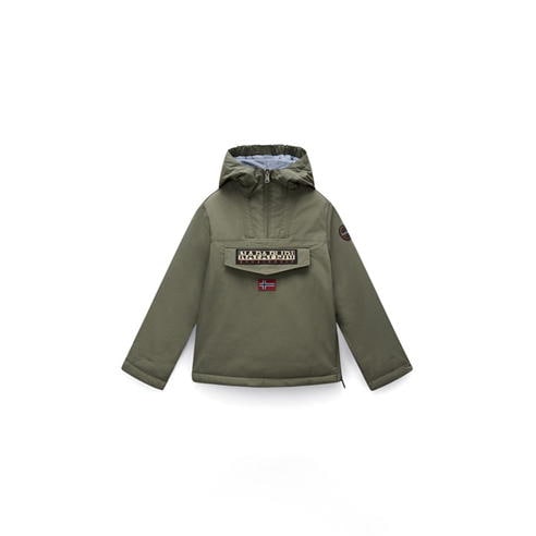 Napapijri - Kids' Napa Rainforest Waterproof Half-Zip Rain Anorak