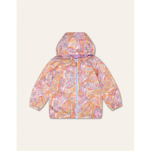 Oilily - Kids' Waterproof Adjustable Hood Rain Anorak