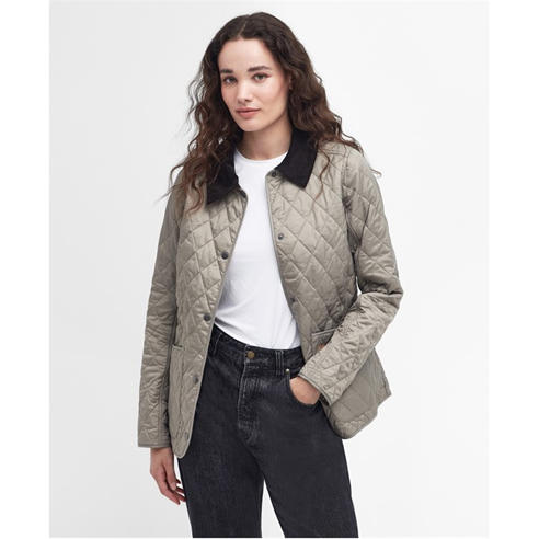 Barbour - Womens Annandale Diamond Quilted Long Sleeve Hip Length Jacket