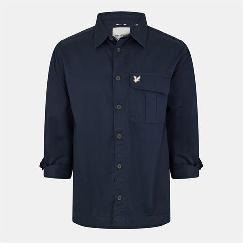 Lyle and Scott - Men's Brushed Button-Through Overshirt