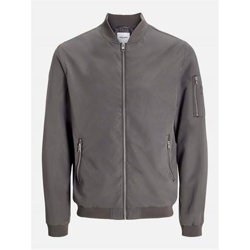 Jack and Jones - Men's  Rush Water-Resistant Long Sleeve Bomber Jacket