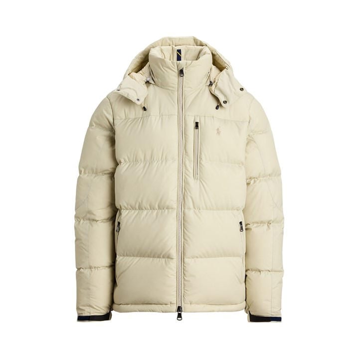 Polo Ralph Lauren Men's Cream El Cap Puffer Down Jacket Small