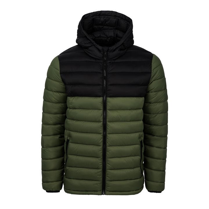 SOULCAL MICRO BUBBLE HOODED JACKET MENS