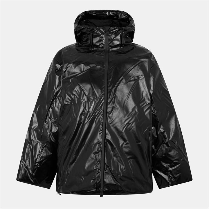 Rains Men's Black Sibu Vision Puffer Jacket