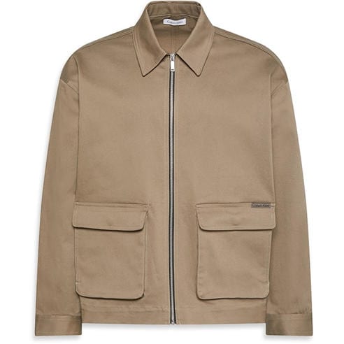 Calvin Klein Jeans - Men's Ribbed Harrington Jacket