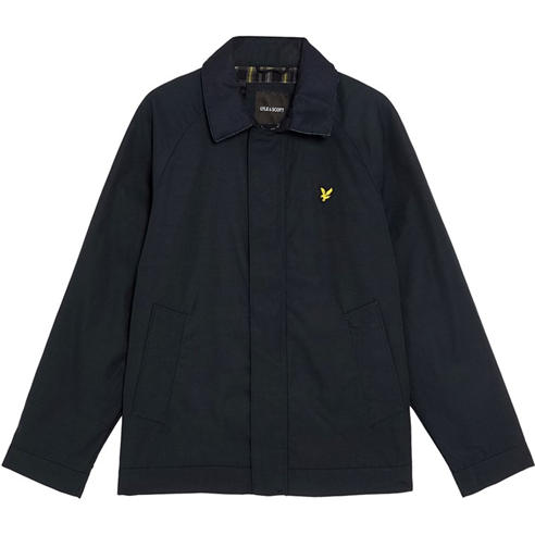 Lyle and Scott - Men's Tartan Lined Water-Resistant Harrington Jacket