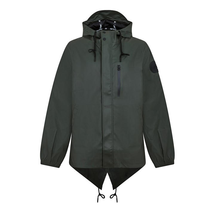 Grey - JACK1T - Men's Elements Rain Anorak