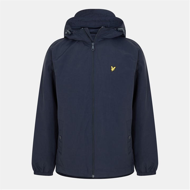 Lyle And Scott Men's Blue Zip Through Jacket Small