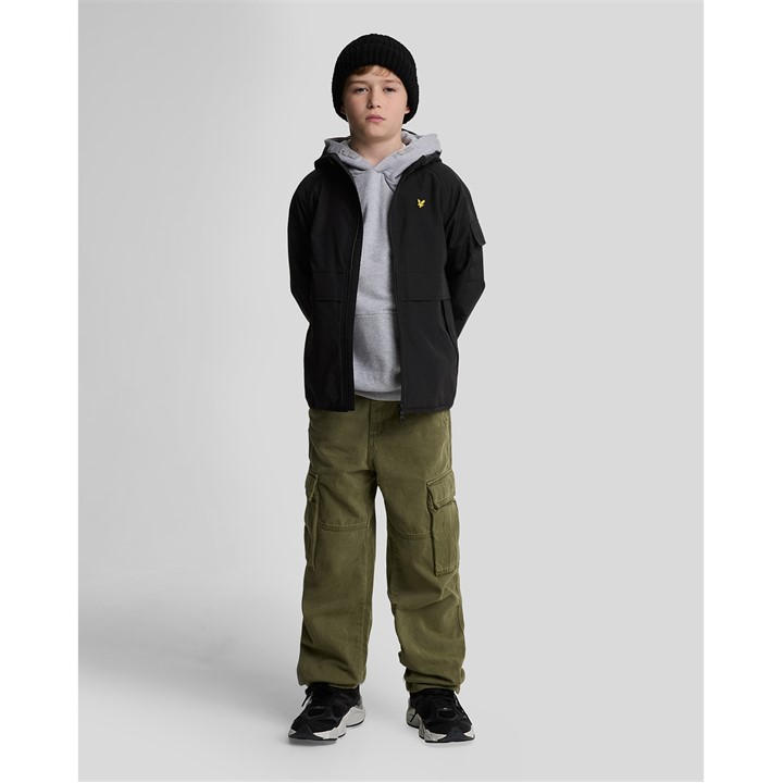 Lyle And Scott Boys Black Windbreaker Juniors Size 13