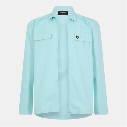 Lyle and Scott - Men's Cotton Long Sleeve Zip Overshirt