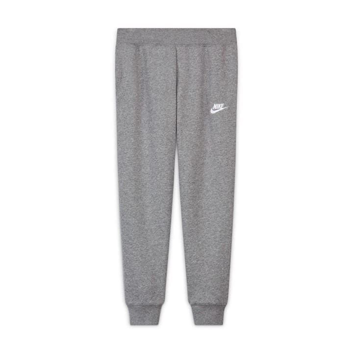 Nike Girls Grey Fundamentals Fleece Jogging Bottoms Small