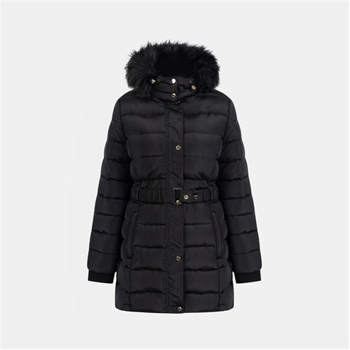 Firetrap - Womens  Long Sleeve Mid-Length Puffer Jacket
