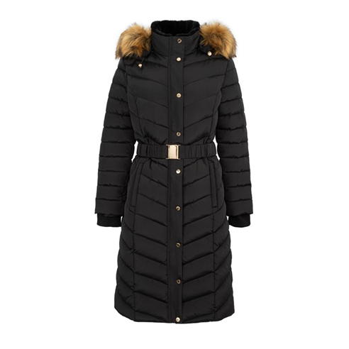 Firetrap - Longline Belted Heavyweight Puffer Jacket