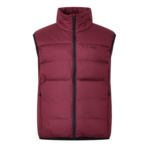 Boss - Men's Urbanex Quilted Water Resistant Sleeveless Gilet