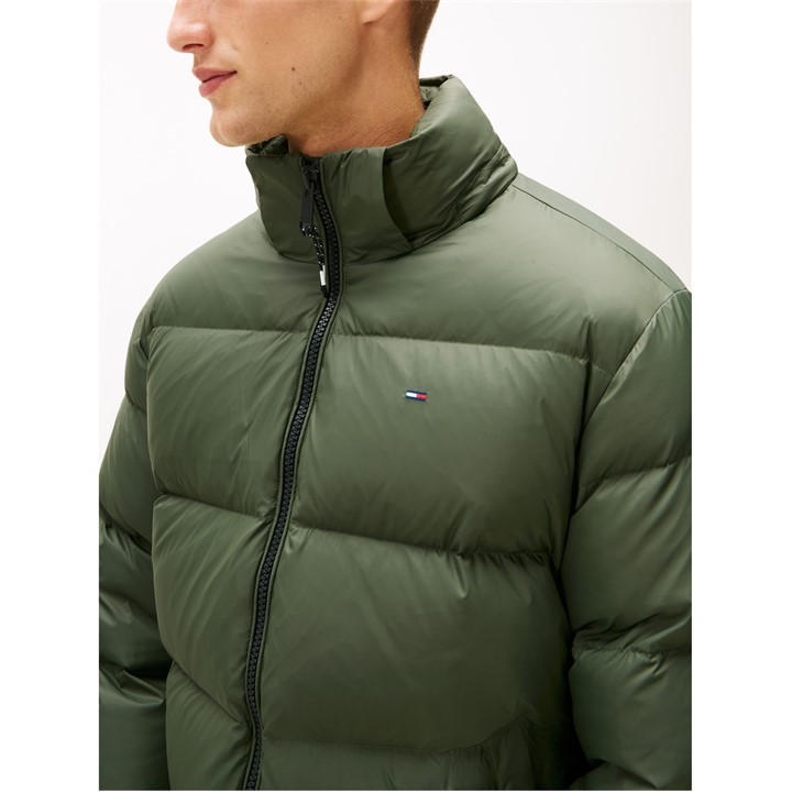 Tommy Jeans Men's Green Essential Down Jacket