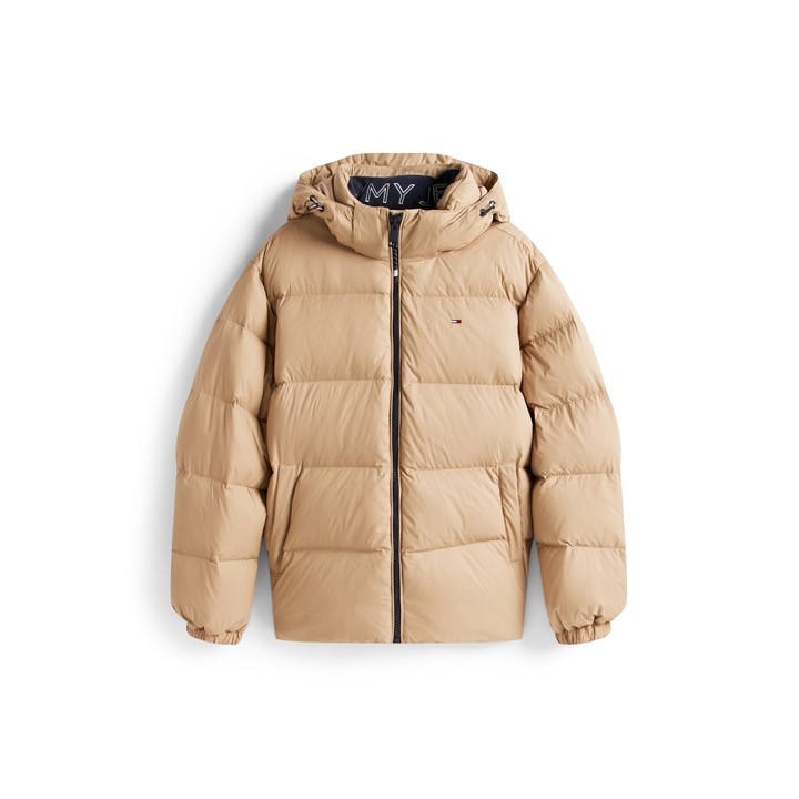 Tommy Jeans Men's Beige Essential Down Jacket
