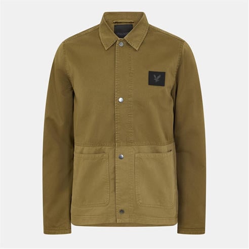 Lyle and Scott - Men's Panelled Long Sleeve Parka