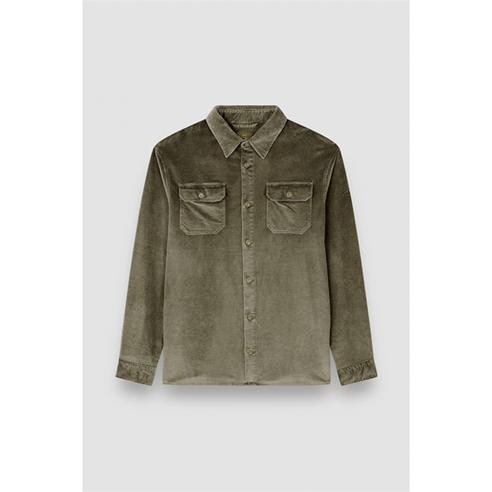 PAUL AND SHARK - Men's Corduroy Relaxed Fit Overshirt