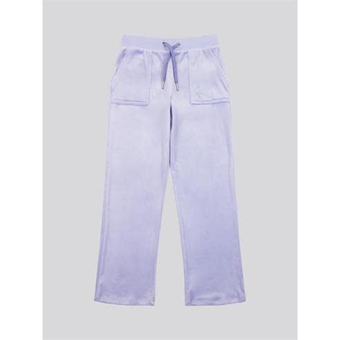 JUICY COUTURE - Kids' Diamante Open Cuff Jersey Joggers