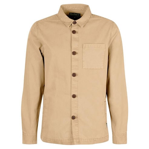Barbour - Mens Washed Cotton Long Sleeve Overshirt