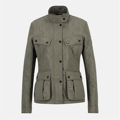 Barbour International - Womens Halsey Long Sleeve Quilted Jacket