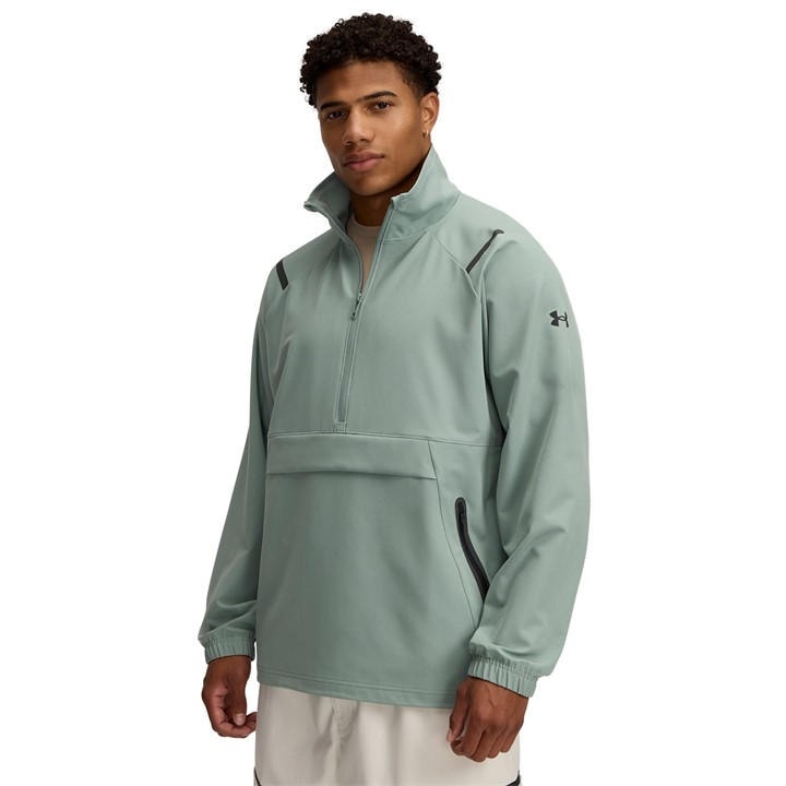 Under Armour Mens Green Unstopbl Anorak - Medium