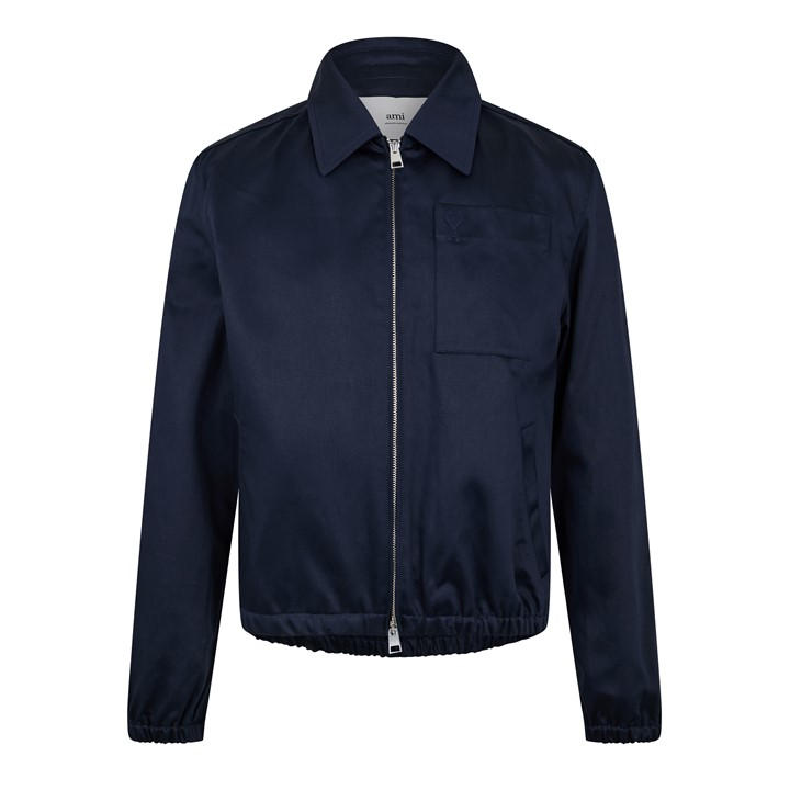 AMI ALEXANDRE MATTIUSSI MI DE COEUR HARRINGTON JACKET