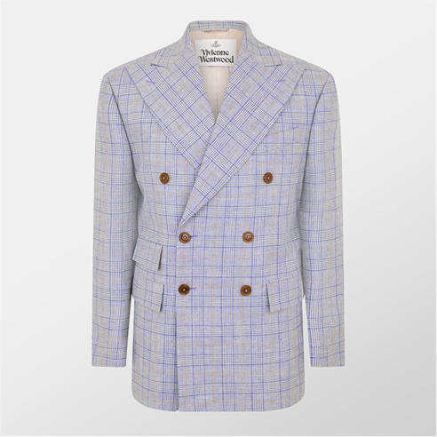 VIVIENNE WESTWOOD - Men's Viv Double Breasted Tailored Fit Blazer