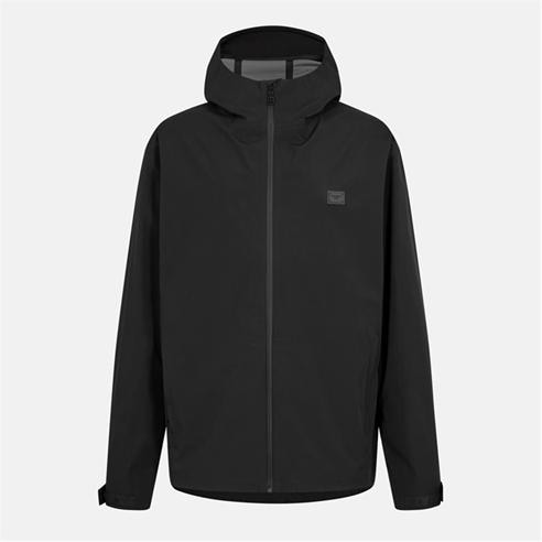 DOLCE AND GABBANA - Men's Track Hooded Funnel Neck Long Sleeve Softshell Jacket