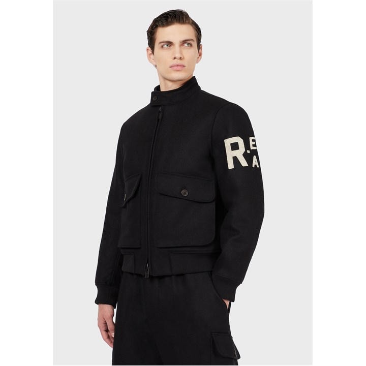 EMPORIO ARMANI LARGE LOGO JACKET