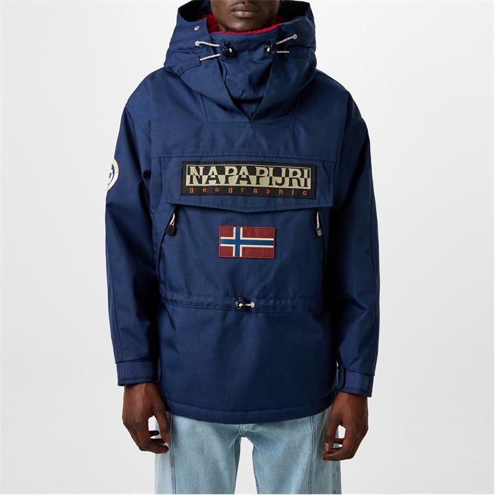 Napapijri Skidoo 1990 Anorak Jacket In 蓝色