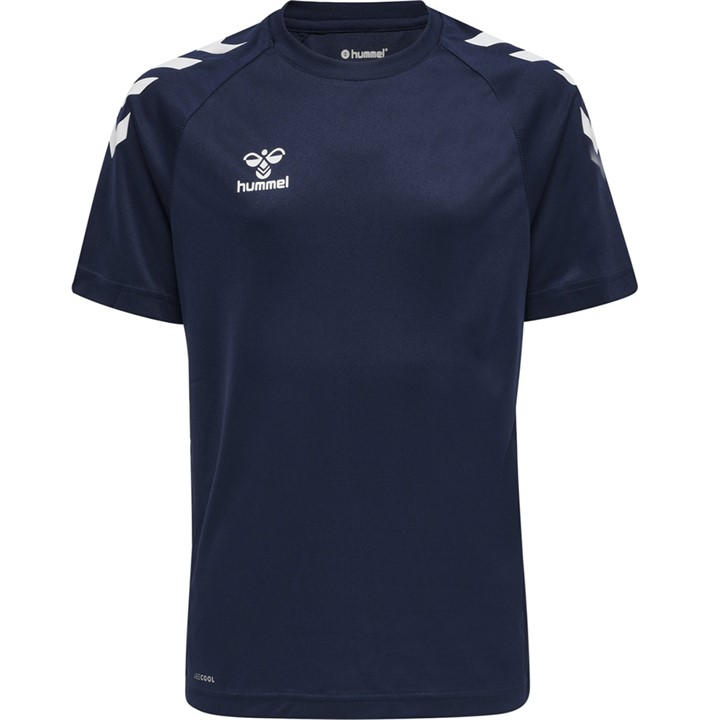 Hummel Boys Blue Core Training Poly T Shirt Junior Size 9