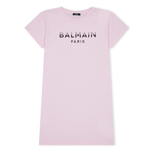 BALMAIN - Logo T-Shirt Dress Juniors