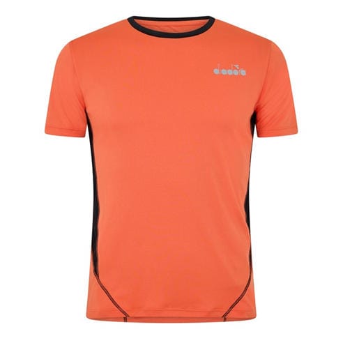 Diadora - Men's X-Run Ss Tee Short Sleeve Performance Gym Top