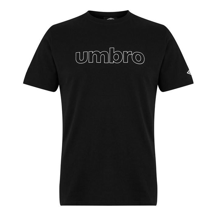 Umbro T Shirt Mens In Black