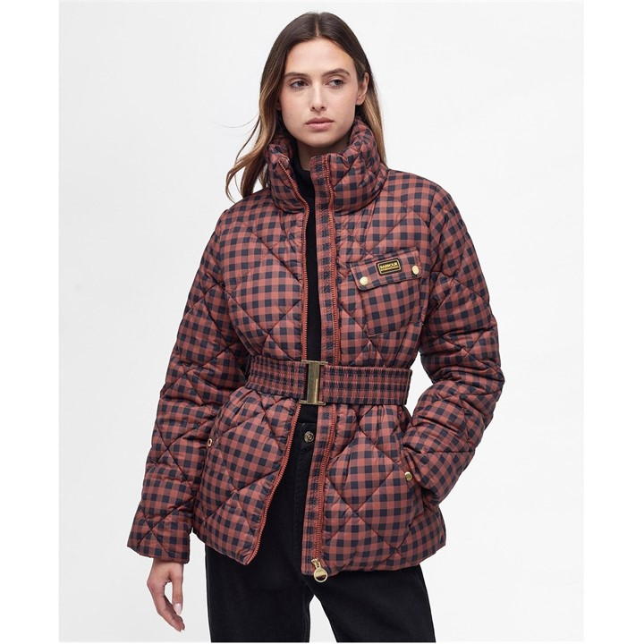 BARBOUR INTERNATIONAL PRINTED AURORA QUILTED JACK