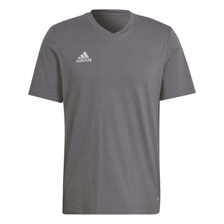 Adidas Men's Grey Ent22 T-Shirt Medium
