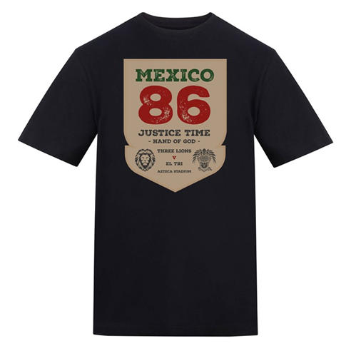 AWD - Adults Printed Mexico 86 Fan Tee