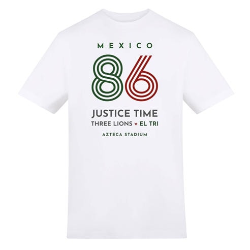AWD - Adults Printed Mexico 86 Fan Tee