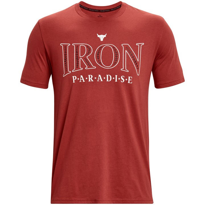 UNDER ARMOUR PROJECT ROCK PARADISE T-SHIRT MENS