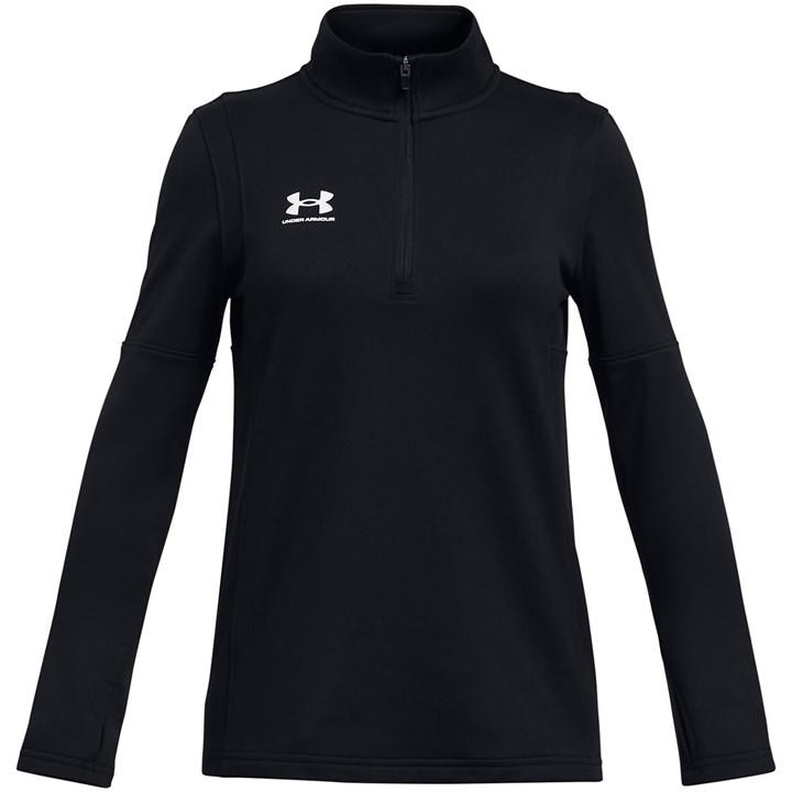Under Armour Girls Black Armour Challenger Midlayer Juniors Medium
