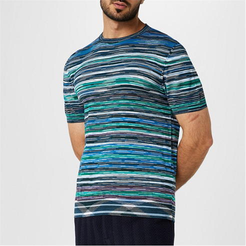 MISSONI - Striped Crew T-Shirt