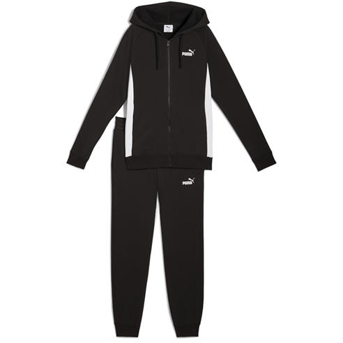 Puma - Women's Full Zip Hooded Fleece Tracksuit