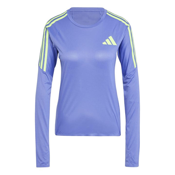 ADIDAS ORIGINALS ADIZERO PROMO RUNNING LONG SLEEVE TOP WOMEN
