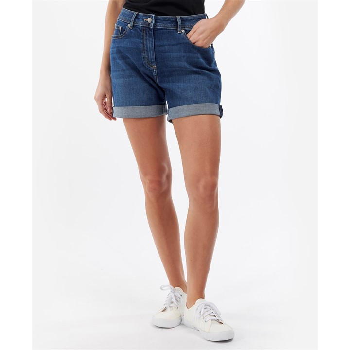 BARBOUR MADDISON DENIM SHORTS