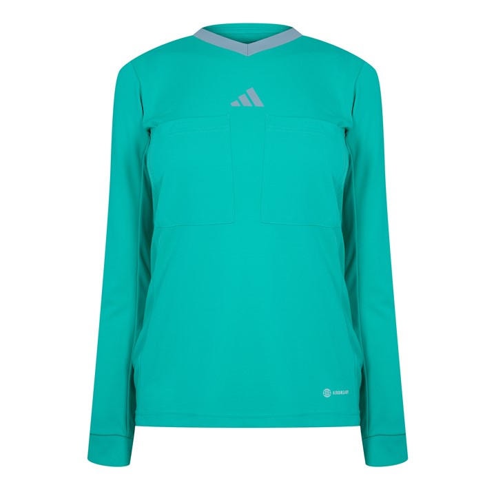 Adidas Women's Green Referee 22 Long Sleeve Shirt Medium