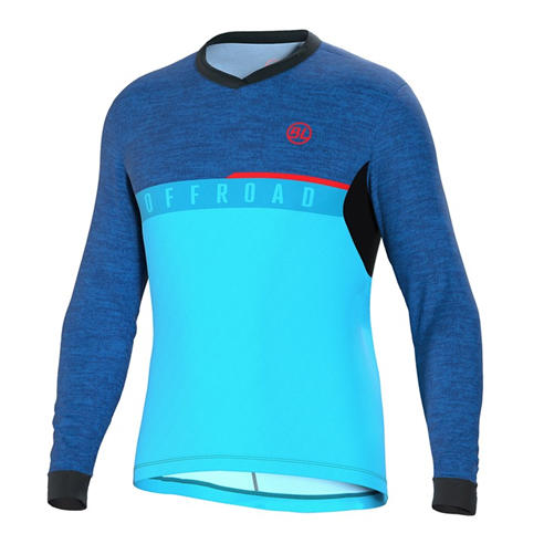 Bicycle Line - Mens AGORDO Loose Fit Long Sleeve Cycling Jersey