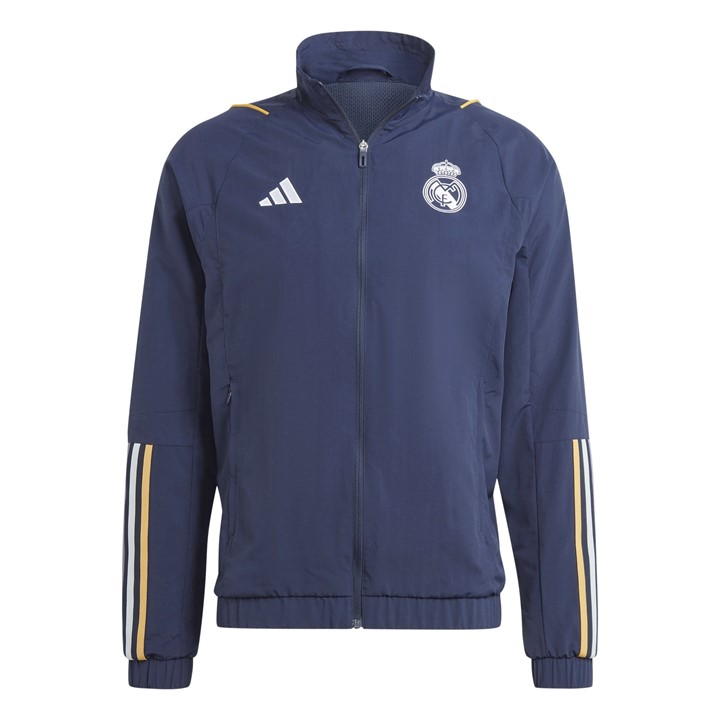 Adidas Originals Real Pre Jkt Tracksuit Top Men In Blue
