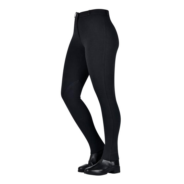 Saxon Unisex Kids Black Warm Up Jodhpur Juniors Size 10 Yr 24In