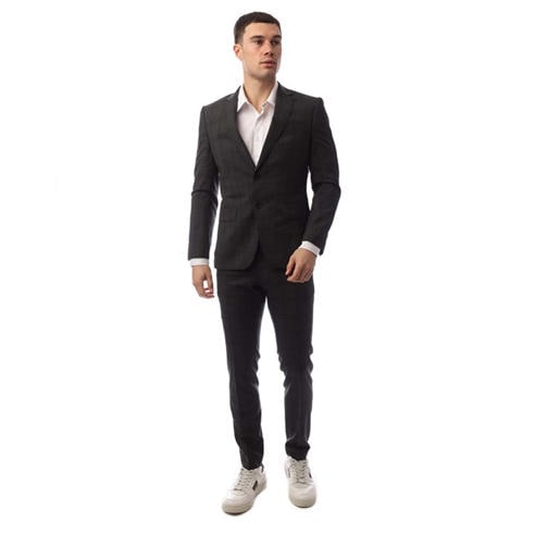 Boss - Men's Structured Natural Stretch Streamlined Fit Suit